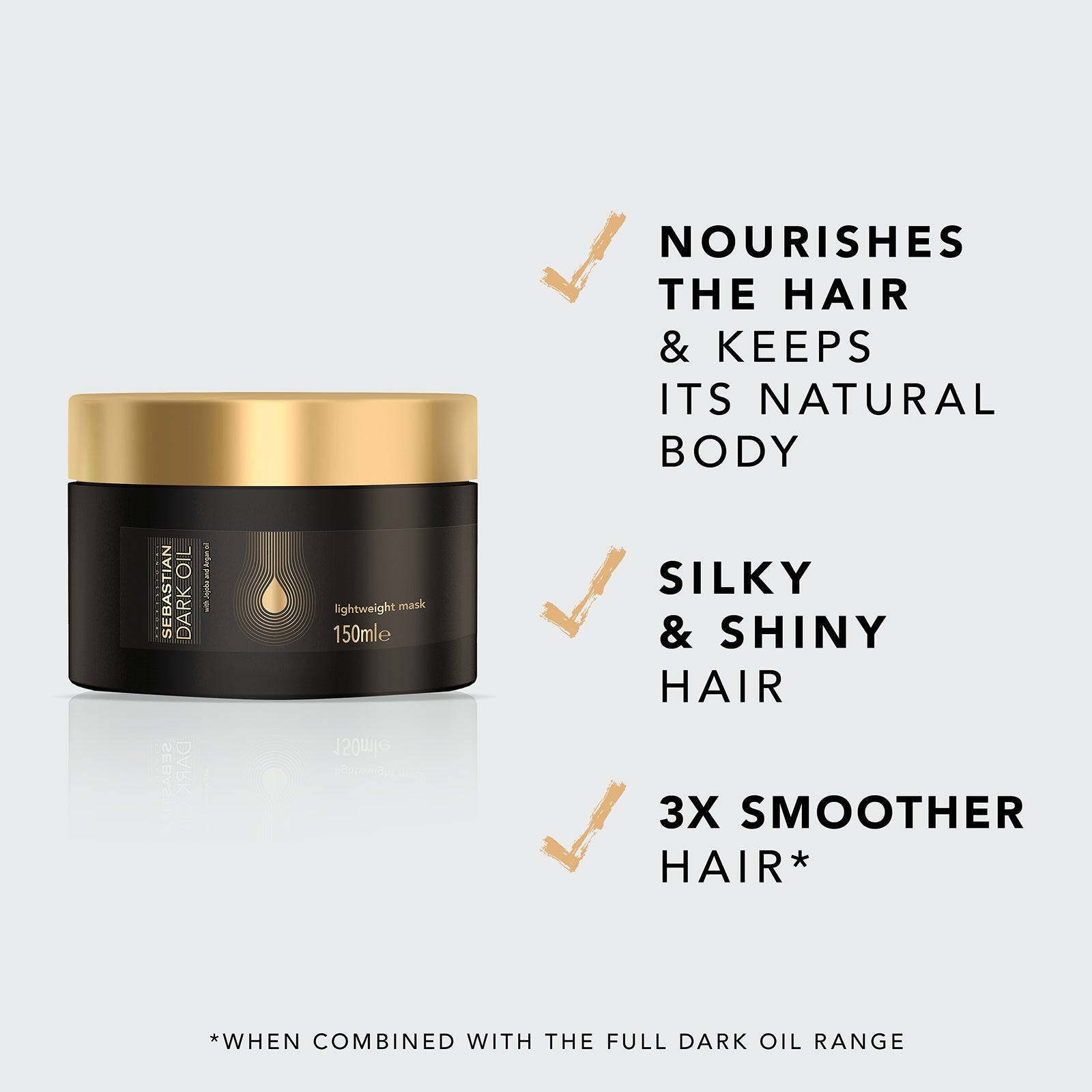 Dark Oil Lightweight Mask 150ml