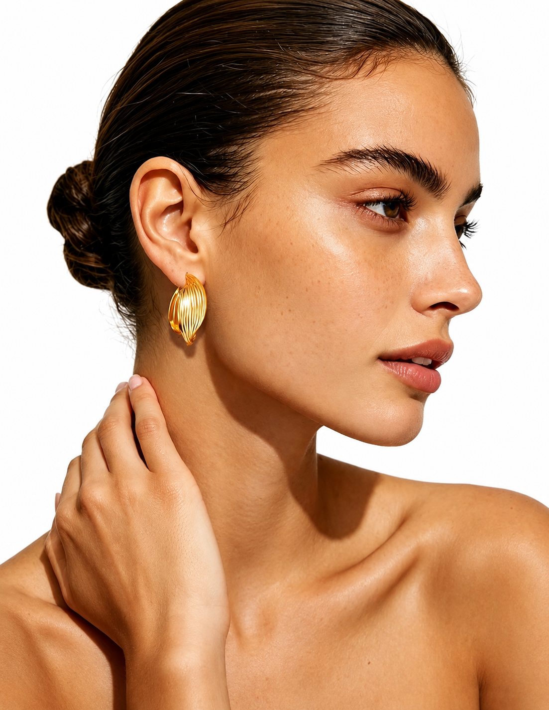 Aretes color ORO (1 Par)